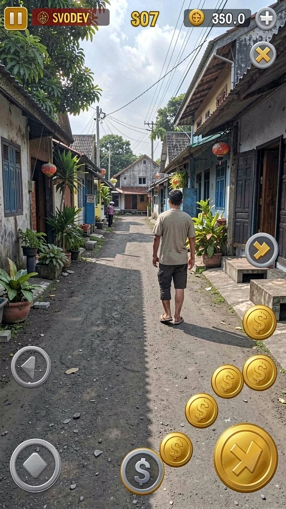 99rp - Fitur level up karakter yang memungkinkan kustomisasi.