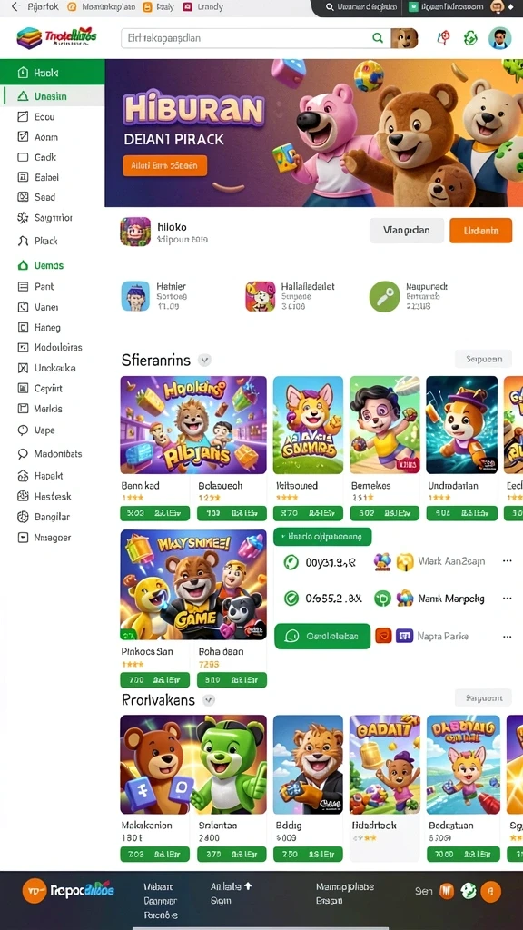 ceria33 - Karakter unik yang bisa dimainkan dalam game.