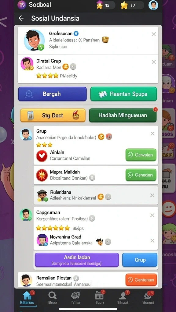 meme4d - Menu pengeditan yang mudah digunakan untuk membuat meme.