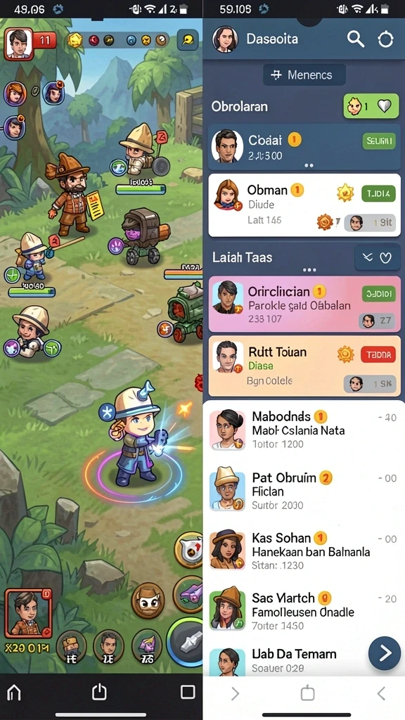 mt966 - Screenshot dari mode multiplayer yang seru dan interaktif.
